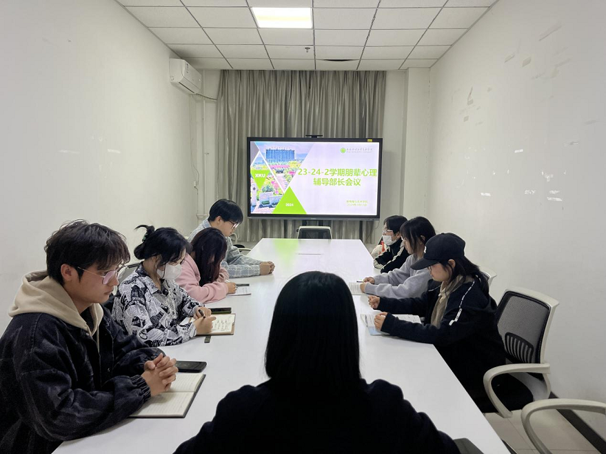 朋輩心理輔導(dǎo)組織“春芽”召開部長工作會(huì)議
